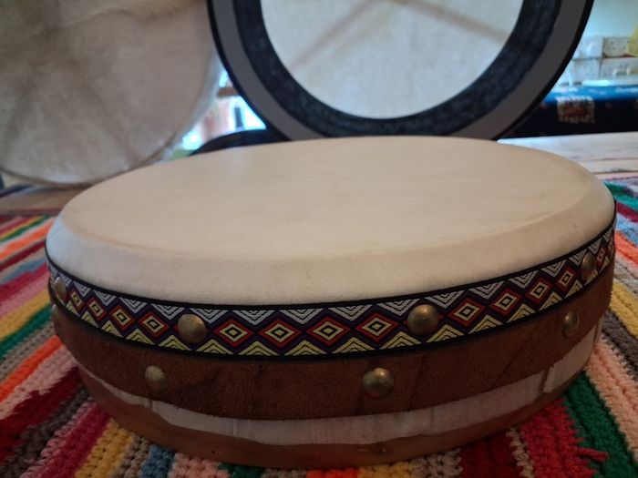Tunable double ply bodhran