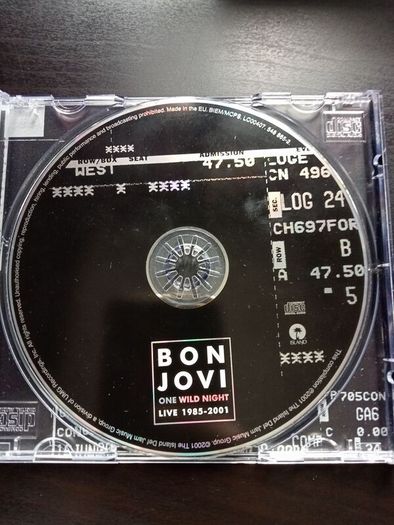 Bon Jovi - One Wild Night CD Live