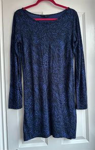 Black and purple French Connection tunic