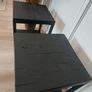 Set of two Black Side Tables / Bedside Lockers Image 10