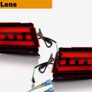 toyota landcruiser reflector replacement brake/running light, indicators, direct replacement with plug & play wiring loom Image 5