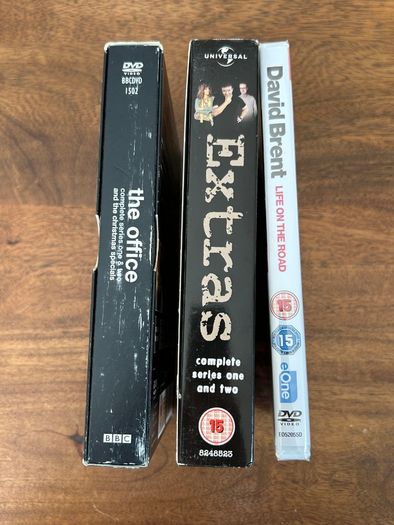 DVD Ricky Gervais - The Office - David Brent - Extras