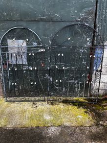 Galvanised gates