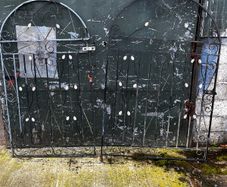 Galvanised gates