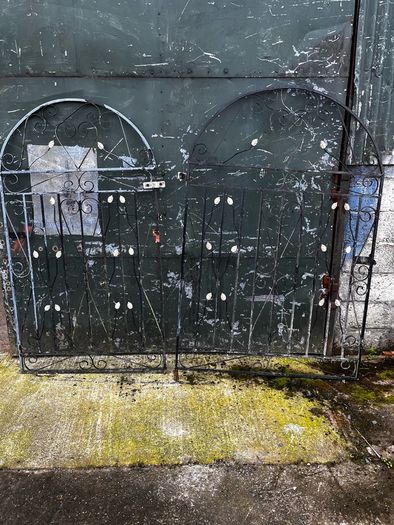 Galvanised gates
