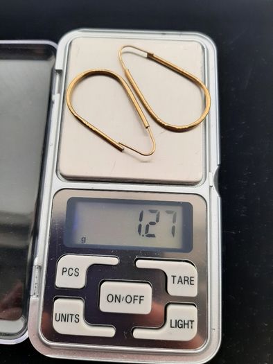 vintage gold earrings