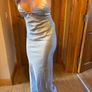 blue long dress Image 5