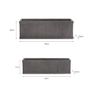 Bathford Troughs set of 2 Black GT8 Image 2