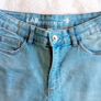 Stretchy Lands End Denim Shorts Size 170 Image 2