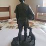 Genesis Fine Arts Figure - footballer and his dog Image 2