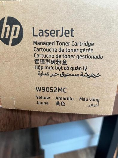 Hp W9052mc Yellow Toner 87600/87650