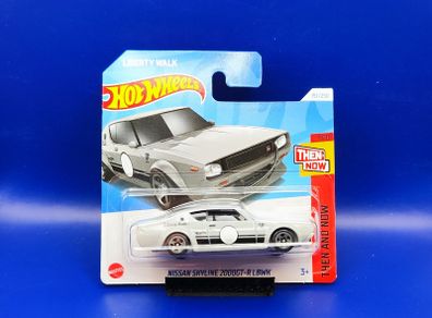 Hot Wheels Nissan Skyline 2000GT-R LBWK, new.