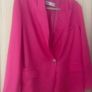 Fab Zara Cerise Pink Blazer & Trousers  Both Size Large UK 12 Image 4