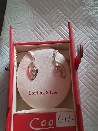 ladies silver earrings