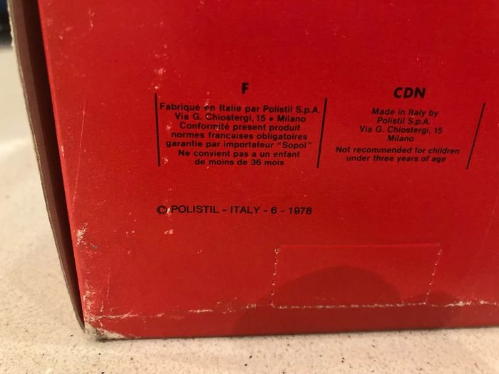 Peugeot 504 GL 1/25 Polistil extremely rare