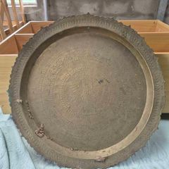 19th century brass tray