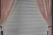 Set of 4 Pink Sheer Voile Curtains