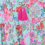 Monsoon Blue halter neck tassel dress Age 3-4 BNWT Image 3