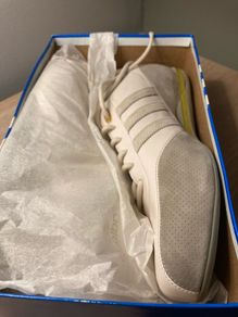 Porsche Adidas Collection white/chalk sports shoes 11/46. Unused