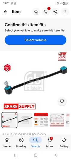 Ford transit rear stabiliser links