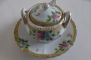 Sugar Bowl &amp; Underplate - Japanese - Nippon