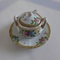 Sugar Bowl & Underplate - Japanese - Nippon