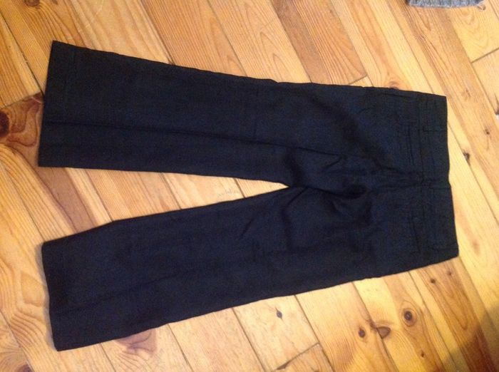 Size 10 Black Linen Trousers