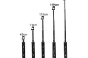 2in1 Portable Mini Cellphone Selfie Stick Tabletop Tripod With Remote Controller