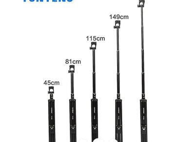 2in1 Portable Mini Cellphone Selfie Stick Tabletop Tripod With Remote Controller