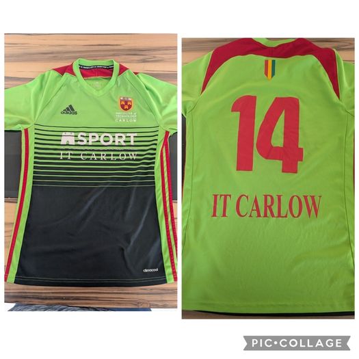 Rare 2018 Carlow IT match worn adult small jersey