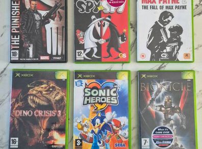 Joblot of Used XBox Games (Untested)