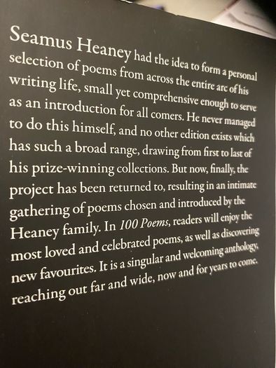 Seamus Heaney -100 Poems