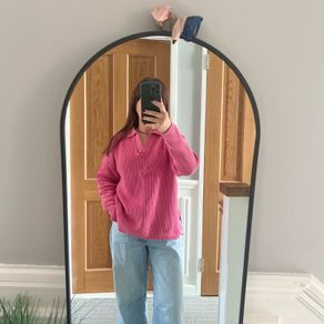 M&S pink jumper. Size M
