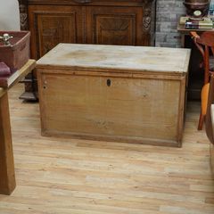 Victorian Pine Blanket Chest