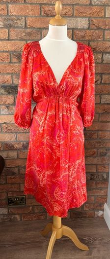 Full Circle Silk Dress