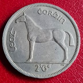 Ireland 1966 Half Crown coin