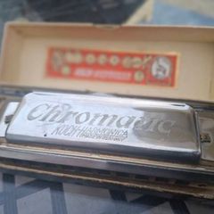 Vintage 1930's Koch Chromatic Harmonica in the key of C made in Germany