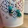 Handmade Glass And Crystal Earrings Image 3