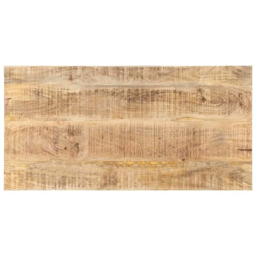 Table Top Solid Oak Wood Rectangular 44 mm 140x60 cm