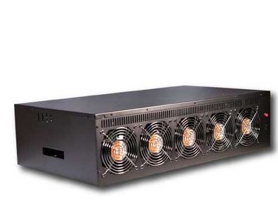 MineBox12 all in one 12gpu mining rig case quiet PSU
