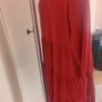 Boohoo exclusive tiered smock knee length dress with long sleeve in burgundy size UK14 EU42 Perfect condition Postage included Image 7