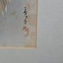 Pair Of Vintage Asian Bird Paintings Signed And Framed 45 x 52 cm Image 8