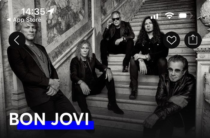 Bon Jovi ticket