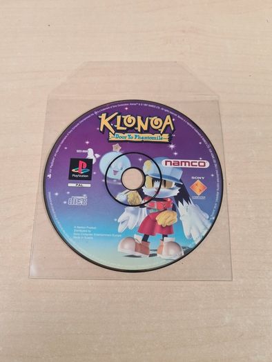 Ps1 Playstation One Klonoa Door To Phantomile Disc Only