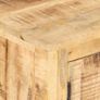 Sideboard 120x30x76 cm Rough Mango Wood Image 3