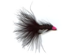 Black Maribou Streamer - Size 4 - Long Shank Hook - Pack of 10 - Free Postage