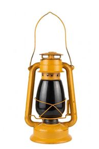 1970s Yellow Barker / Blickspero Hand Torch Lantern - Hurricane Oil Lamp