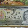 Canada 1973 Unc Dollar in Banknote Stamps cover Image 2