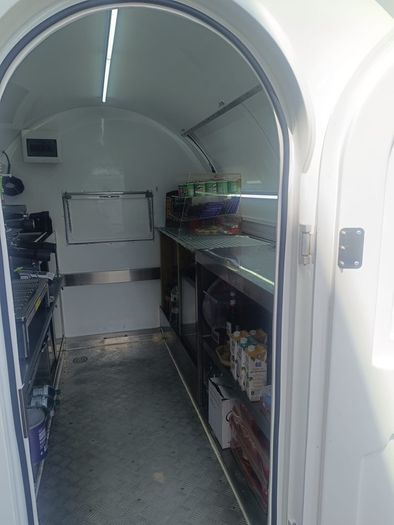 Coffee trailer ready to go business