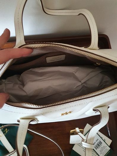 Ralph Lauren handbag white